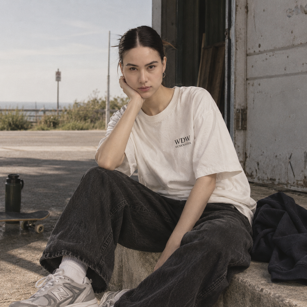Oversized tee fit guide, how an oversized t-shirt should fit
